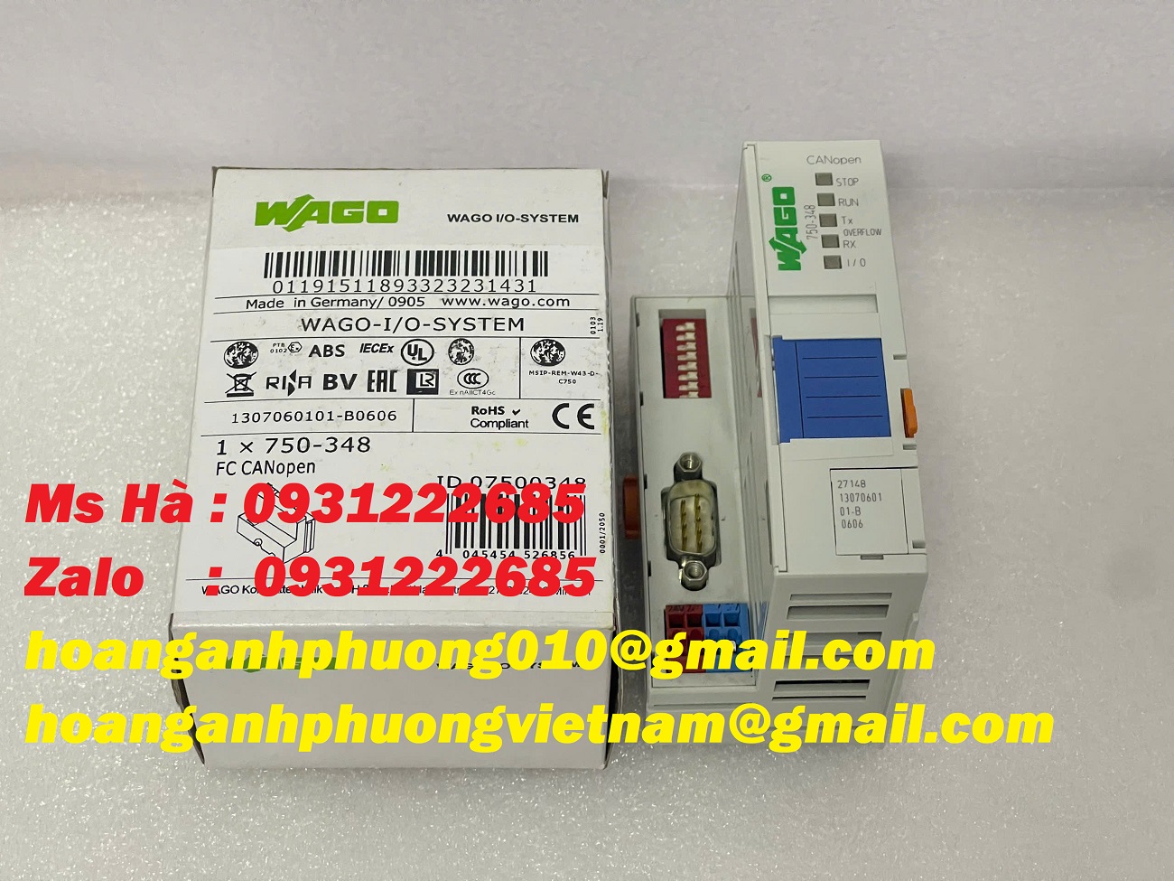 Wago 750-348 Bộ ghép nối - giá tốt - bảo hành 12 tháng